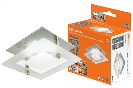 TDM ELECTRIC SQ0359-0016 Светильник встраиваемый СВ 05-01 MR16 50Вт G5.3 хром TDM